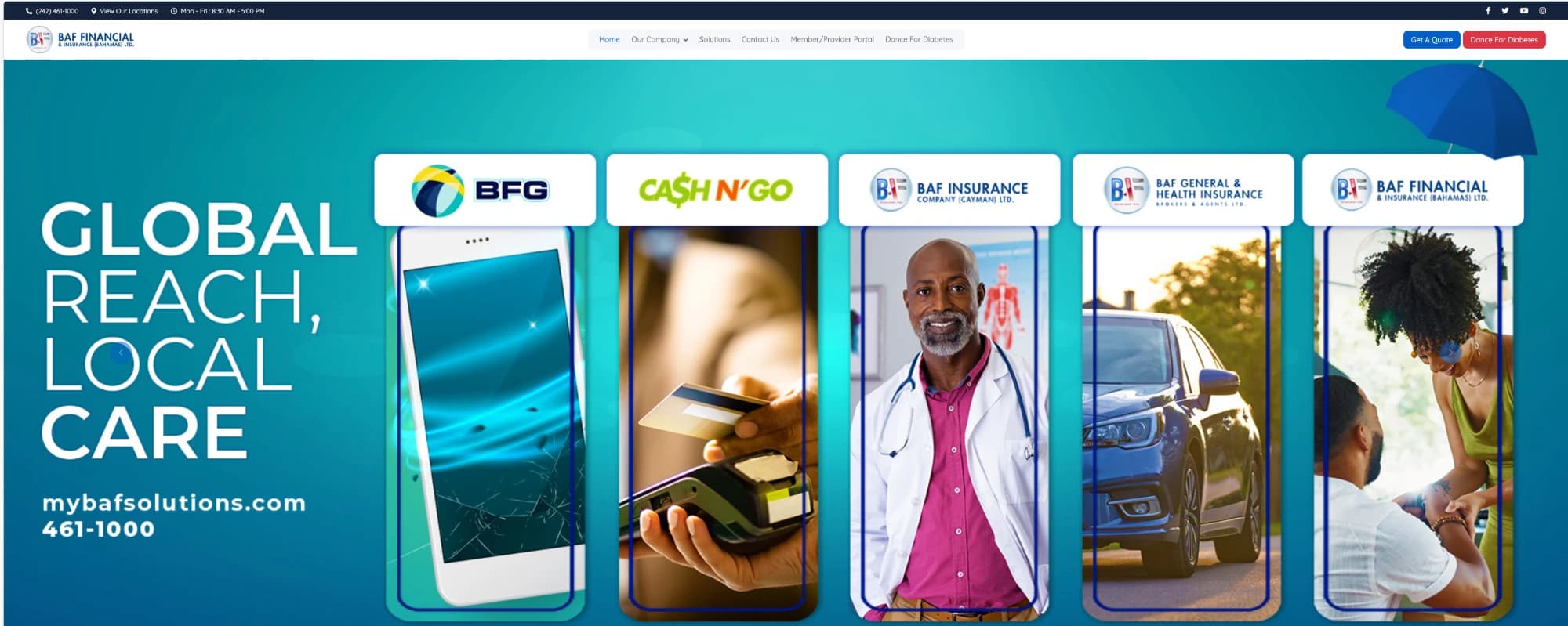 BAF Financial Website
